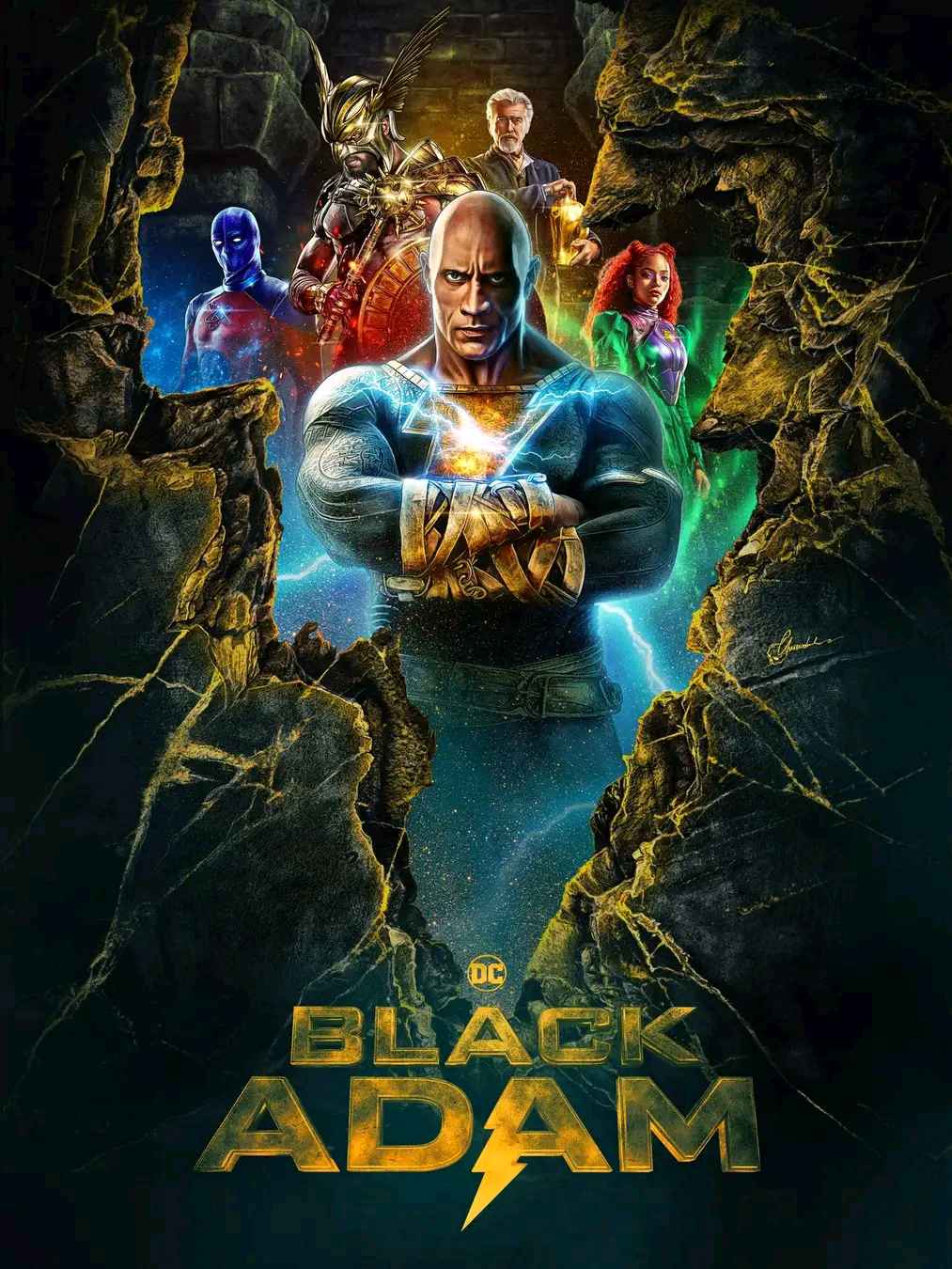 black adam movie review guardian