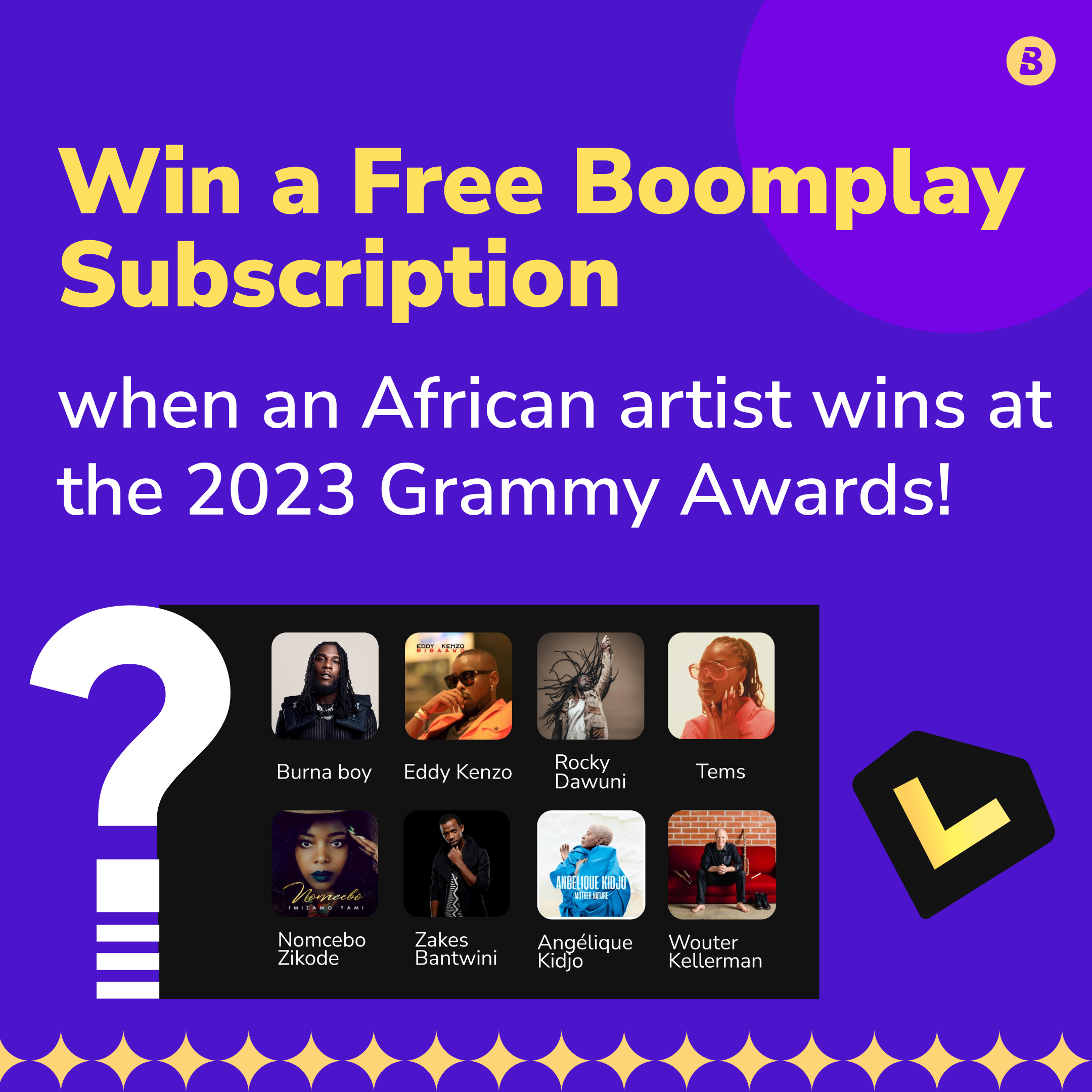 Cheer on our African stars nominated for the 65th Grammy Awards! Who will bring home the awards?