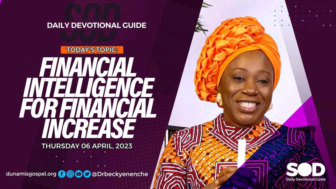SEEDS OF DESTINY –TOPIC: FINANCIAL INTELLIGENCE FOR FINANCIAL INCREASE