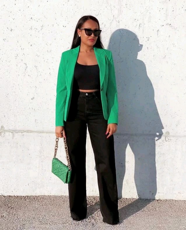 Picture Tips On How To Match Green Colors In Your Office Outfits
