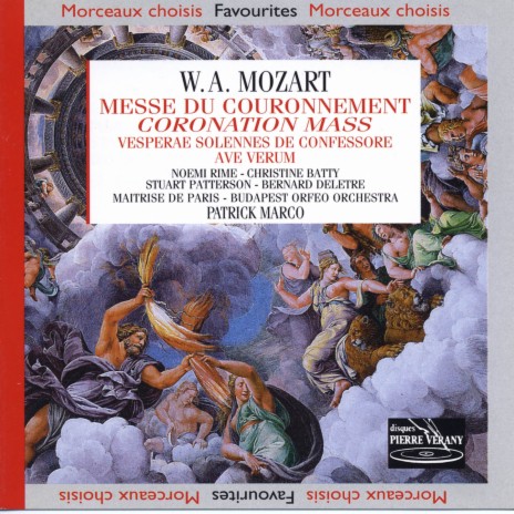 Messe du couronnement, K. 317 : Kyrie ft. Budapest Orfeo Orchestra, Patrice Marco, Gyorgy Vashegyi, Noémi Rime, Christine Batty, Stuart Patterson & Bernard Deletre | Boomplay Music