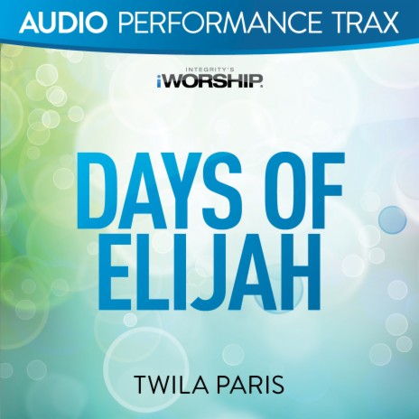 Days of Elijah (Original Key Without Background Vocals)