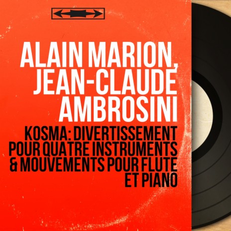 3 Mouvements pour flûte et piano: No. 2, Relaxe ft. Jean-Claude Ambrosini | Boomplay Music