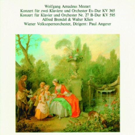 Klavierkonzert für Klavier und Orchester Nr. 27 in B-Dur, KV 595: 2. Satz ft. Alfred Brendel | Boomplay Music
