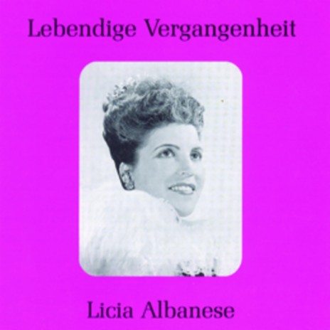 Donde lieta usci (La Bohème) ft. Licia Albanese