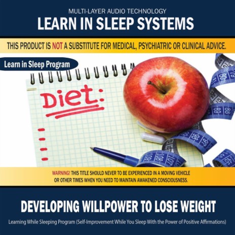 Developing Willpower To Lose Weight: Learning While Sleeping Program (Self-Improvement While You Sleep With the Power of Positive Affirmations) | Boomplay Music