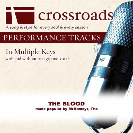 The Blood (Performance Track Low with Background Vocals in F) | Boomplay Music