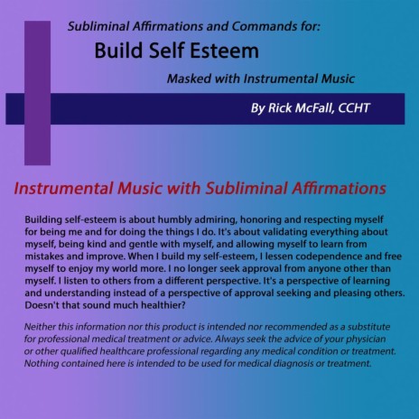 Self Esteem: Music with Subliminal Suggestions-Track 8