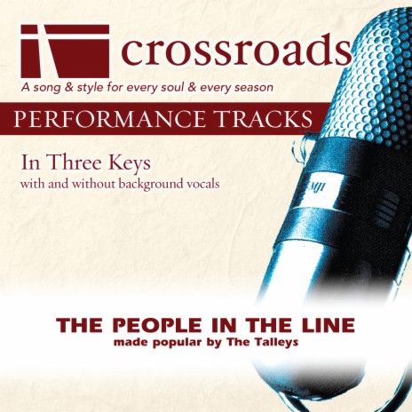 The People In The Line (Performance Track Original without Background Vocals) | Boomplay Music