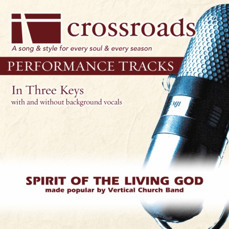 Spirit of The Living God (Performance Track High without Background Vocals) | Boomplay Music