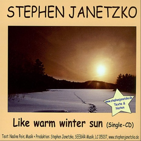 Like warm winter sun (Playback-/Karaoke-Mix)