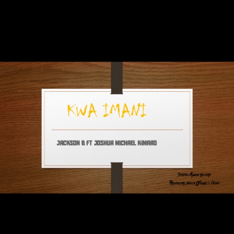 Kwa Imani | Boomplay Music