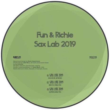 Sax Lab 2019 (Fun & Richie 2019 Remix)