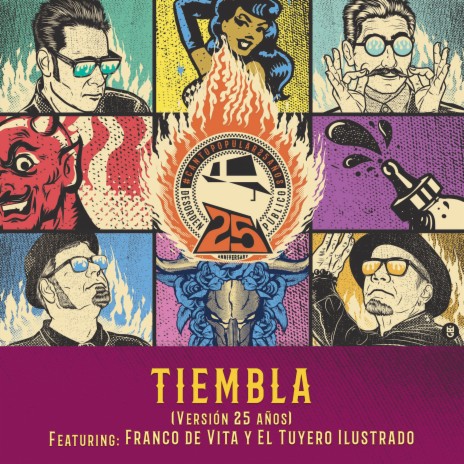 Tiembla (Versión 25 Años) ft. El Tuyero Ilustrado & Franco de Vita | Boomplay Music