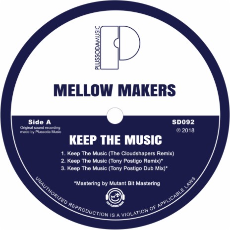 Keep The Music (Tony Postigo Dub Mix) | Boomplay Music