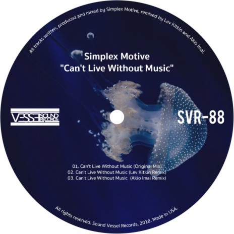 Can't Live Without Music (Lev Kitkin Remix)