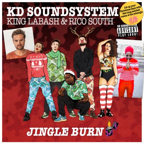 Jingle Burn ft. King Labash & Rico South | Boomplay Music