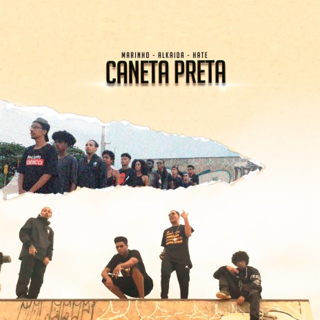Caneta Preta ft. Alkaida & Hate Aleatório | Boomplay Music