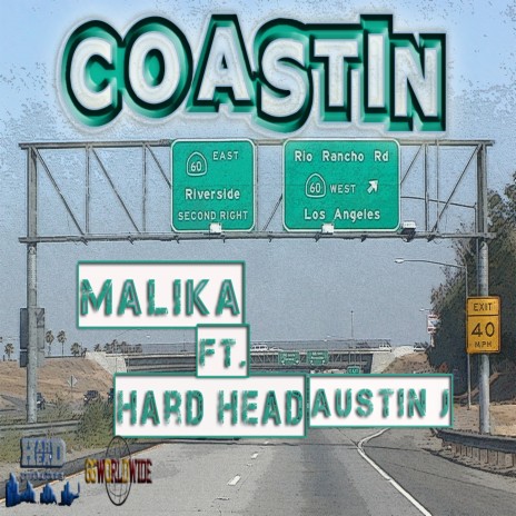 Coastin ft. Hard Head & Austin J | Boomplay Music