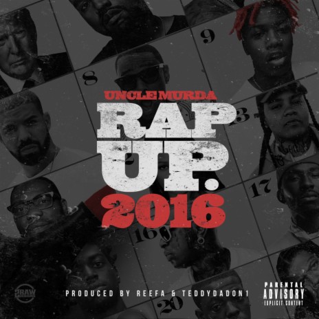 Rap Up 2016 | Boomplay Music