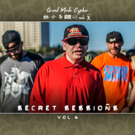 Grind Mode Cypher Secret Sessions, Vol. 4 ft. Blind Fury, CapCizza, Jones McShine, Mischief & I.Q. | Boomplay Music