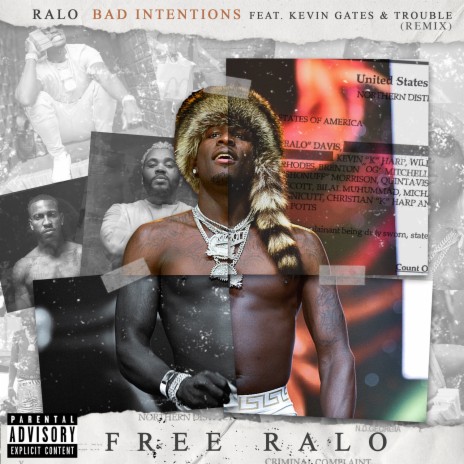 Bad Intentions (Remix) ft. Kevin Gates & Trouble | Boomplay Music