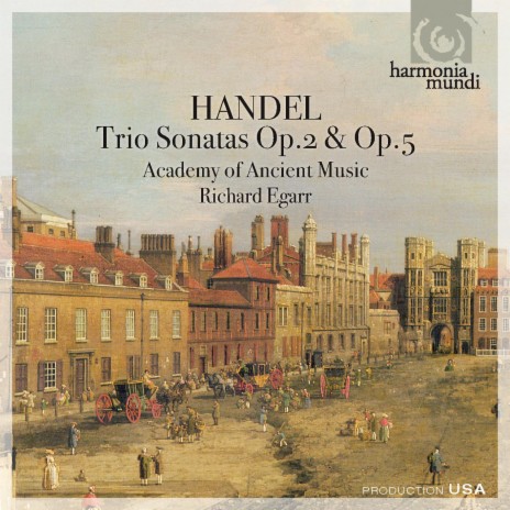 Sonata II in D Major, HWV 397, Op. 5 No. 2: III. Musette. Andante - Allegro-Musette. Andante ft. Richard Egarr | Boomplay Music