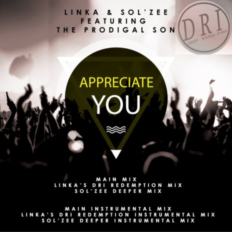 Appreciate You (Sol'zee Deeper Instrumental Mix) ft. Sol'zee & The Prodigal Son | Boomplay Music
