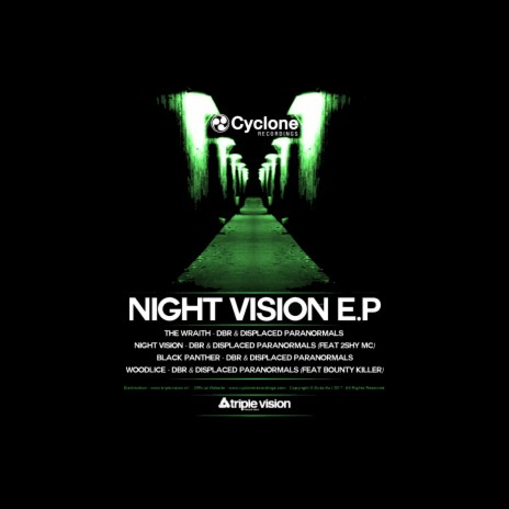 Night Vision ft. Displaced Paranormals & 2Shy MC | Boomplay Music