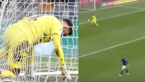 Goalkeeper gets nutmegged from halfway line in bizarre own goal | Boombuzz