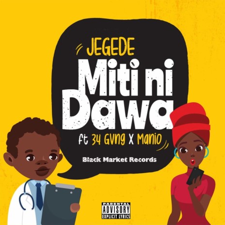 Mitini Dawa ft. 34 Gvng & Manio | Boomplay Music