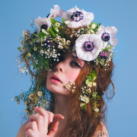 La fille aux cheveux bleus