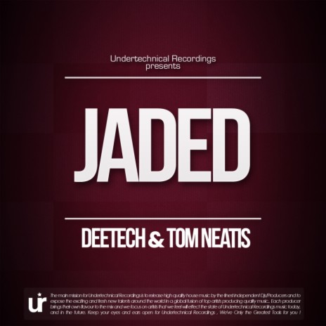 Jaded (Original Mix) ft. Tom Neatis | Boomplay Music