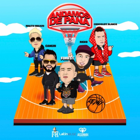 Andamos De Pana (Remix) ft. Rigeo, Malito Malozo & Cangri | Boomplay Music