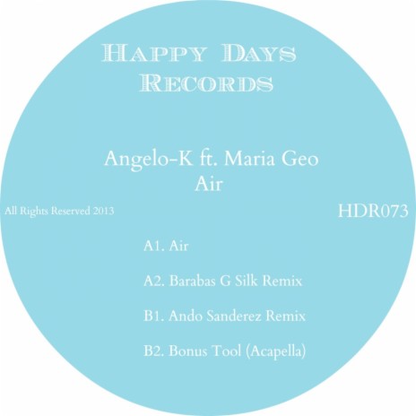 Air (Acapella) ft. Maria Geo | Boomplay Music