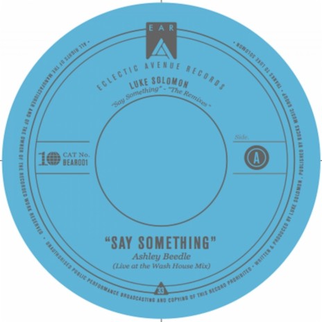 Say Something (Ashley Beedle Remix)