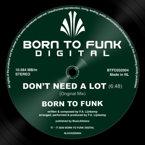 Don't Need A Lot (Original Mix) | Boomplay Music