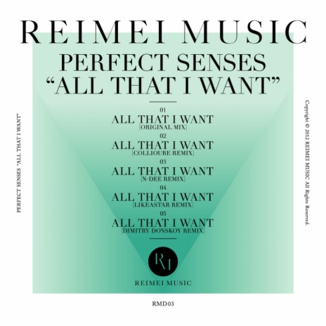 All That I Want (Dimitry Donskoy Remix) | Boomplay Music