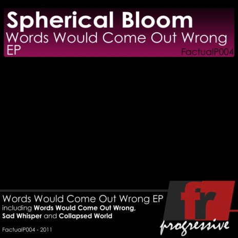 Words Would Come Out Wrong (Original Mix)
