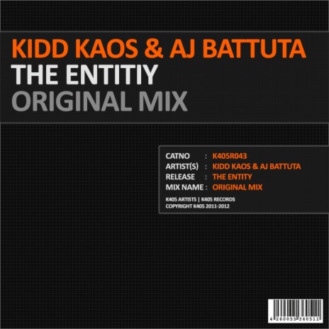 The Entity (Original Mix) ft. Aj Battuta
