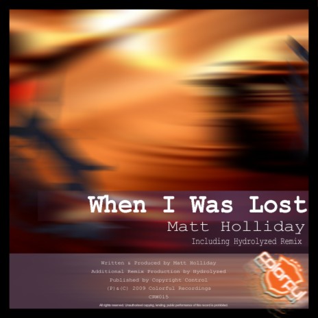 When I Was Lost (Hydrolyzed Remix)