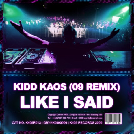 Like I Said (2009 Extra Hard Mix)