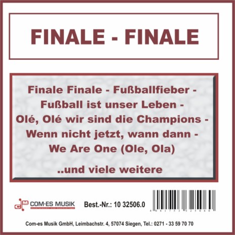 Finale Finale | Boomplay Music