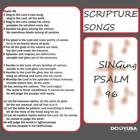 Singing Psalm 96 | Boomplay Music