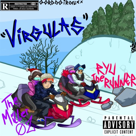 Vírgulas ft. Ryu the Runner & Riqz | Boomplay Music