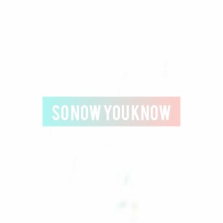So Now You Know (Radio Edit)