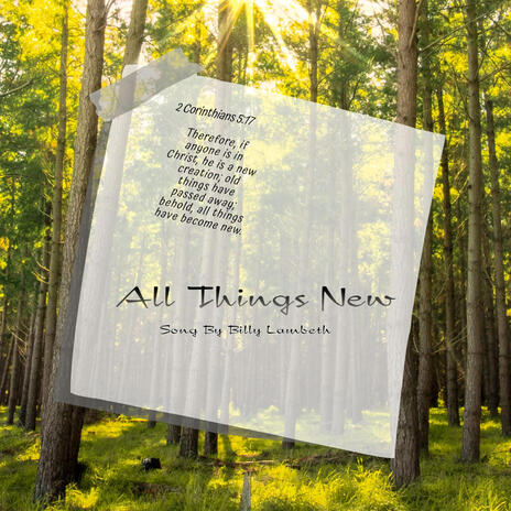 All Things New | Boomplay Music