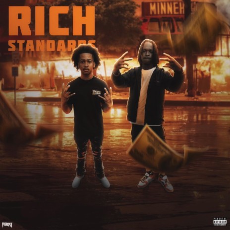 Rich standards ft. Mg Rae | Boomplay Music