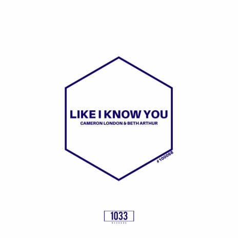 Like I Know You ft. Beth Arthur | Boomplay Music