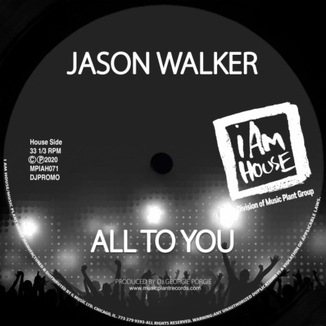 All To You (Georgies House Mix)